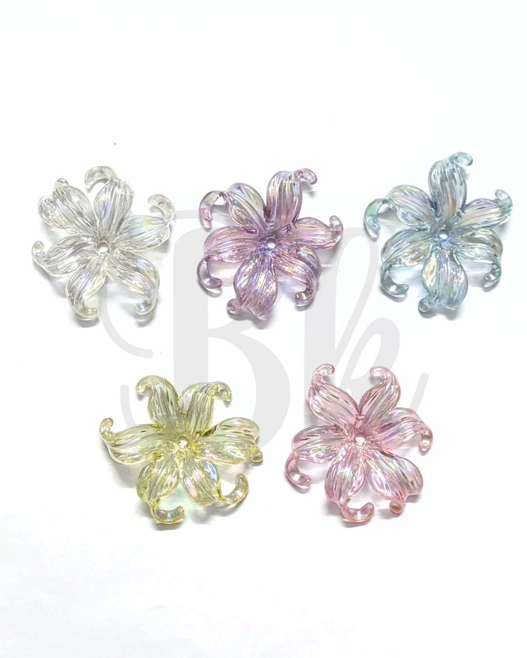 Acrylic Flower Beads