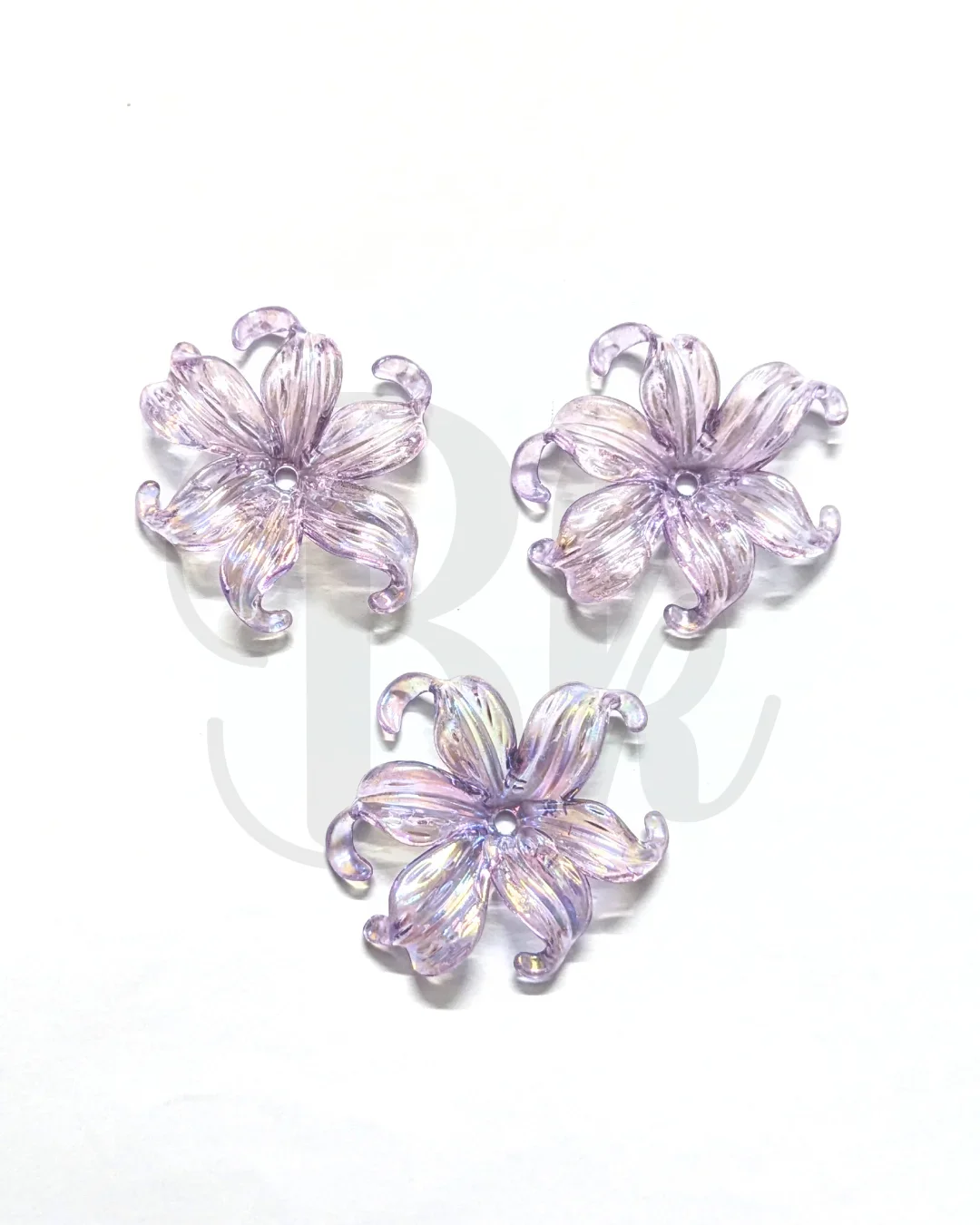 Acrylic Flower Beads