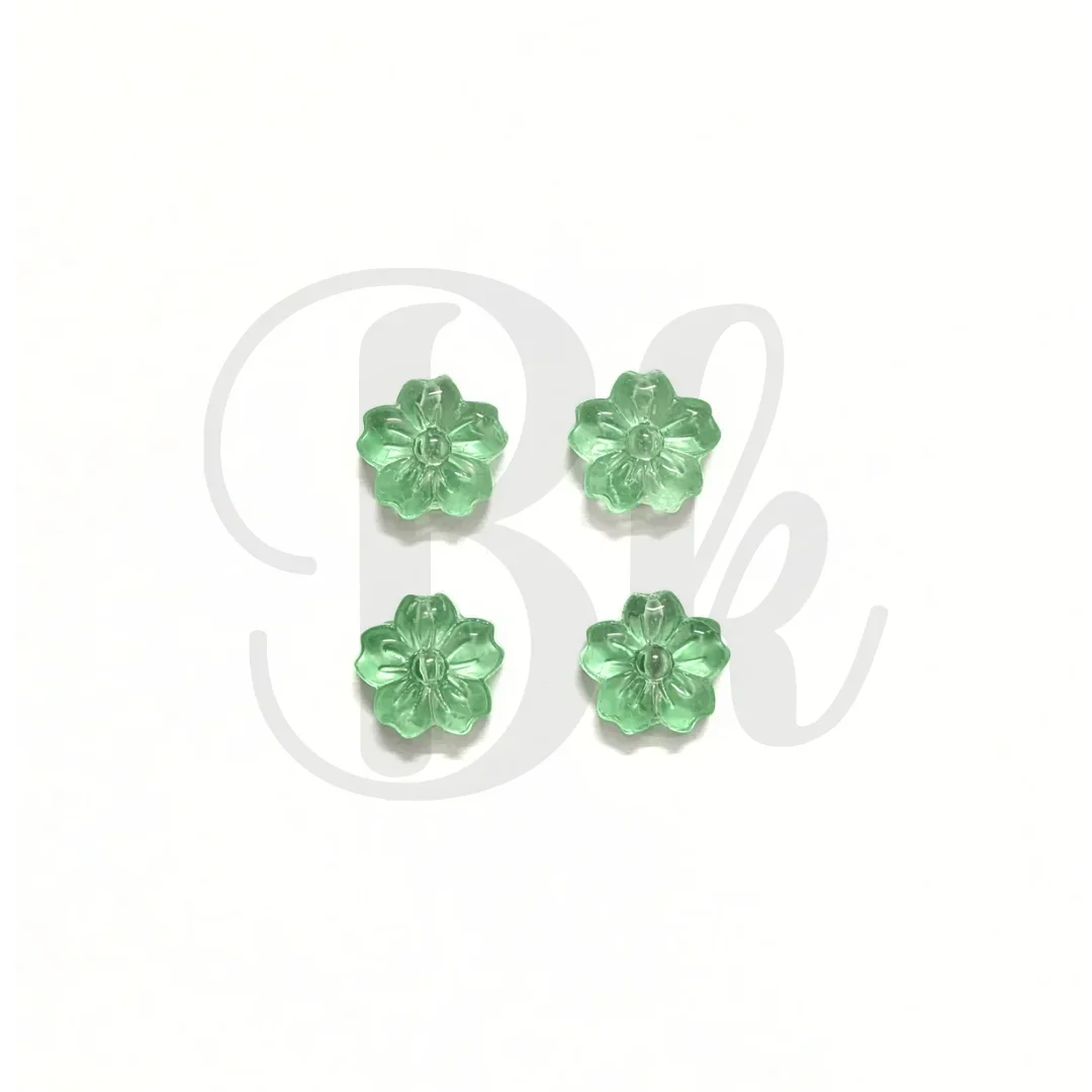 Lampwork Flower Beads