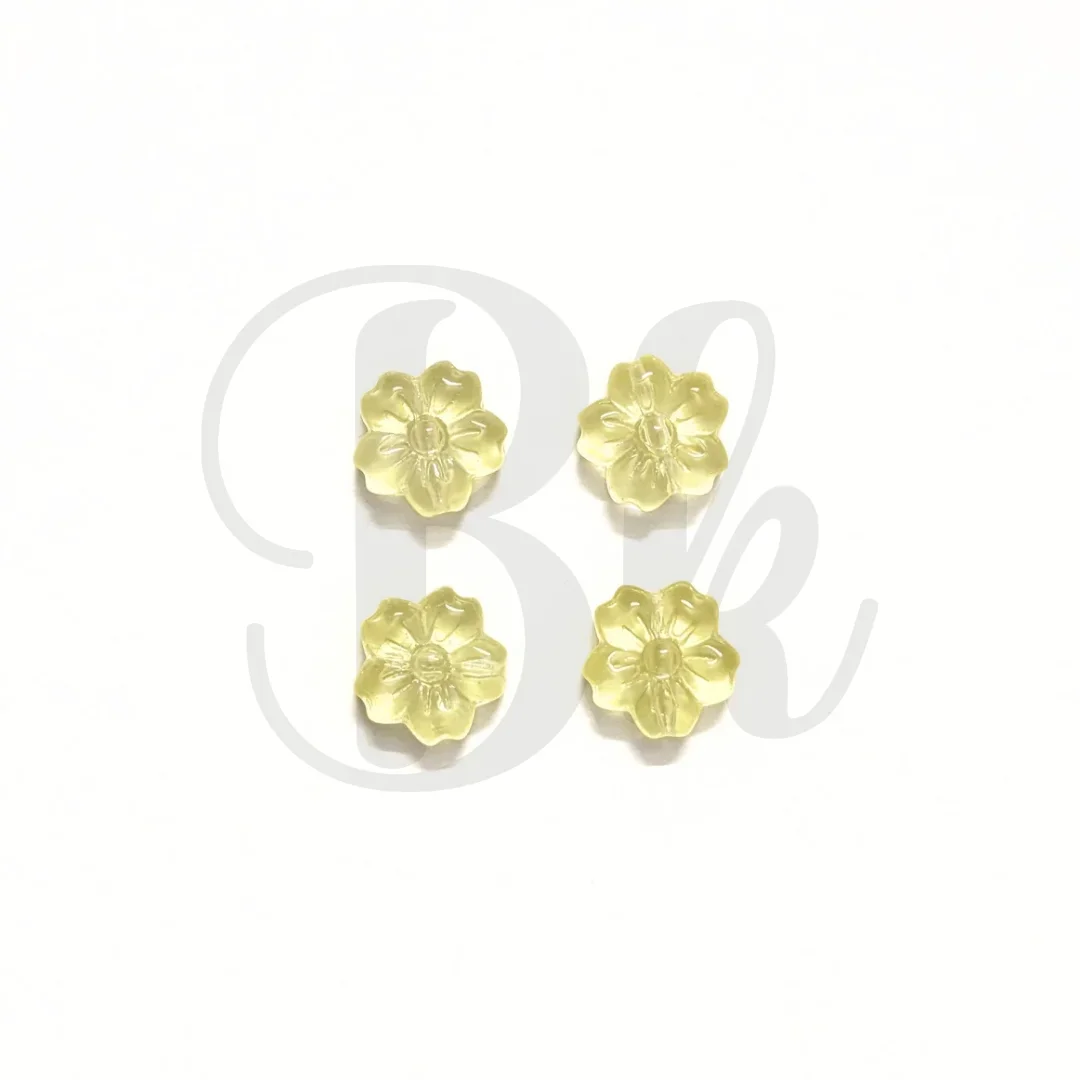Lampwork Flower Beads