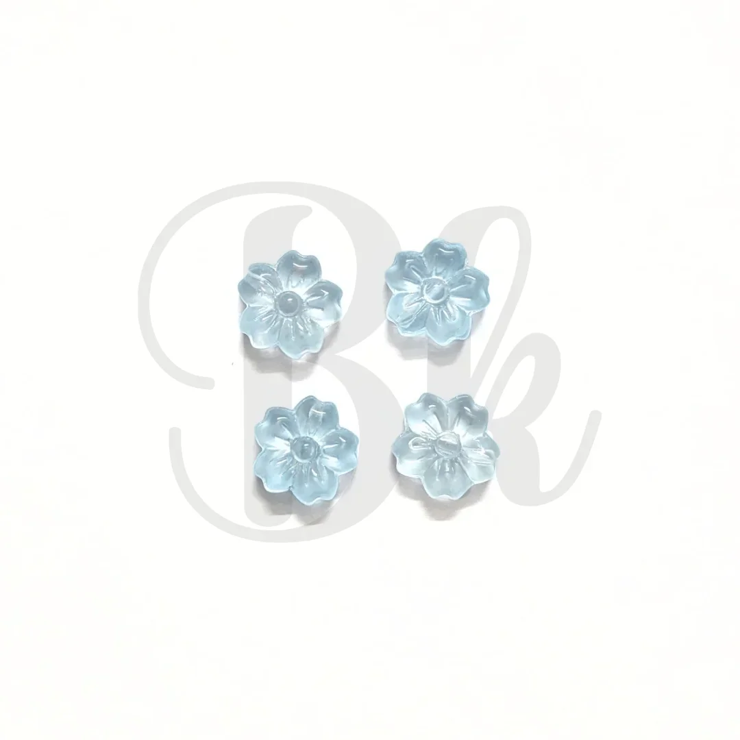 Lampwork Flower Beads