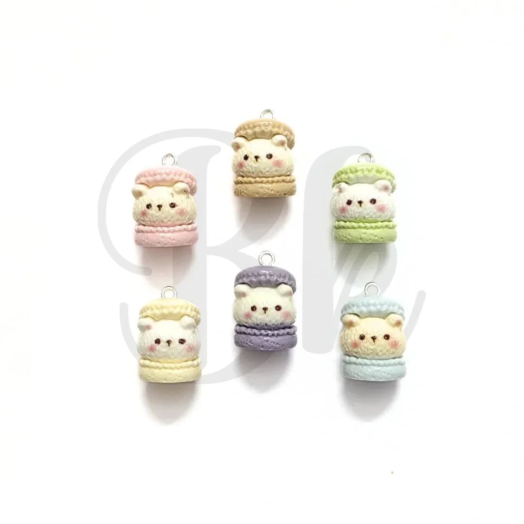Macaroni Bear Charms