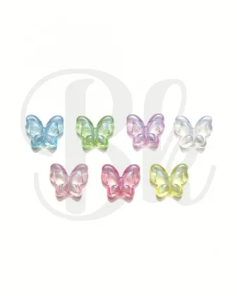 Acrylic Butterfly Beads