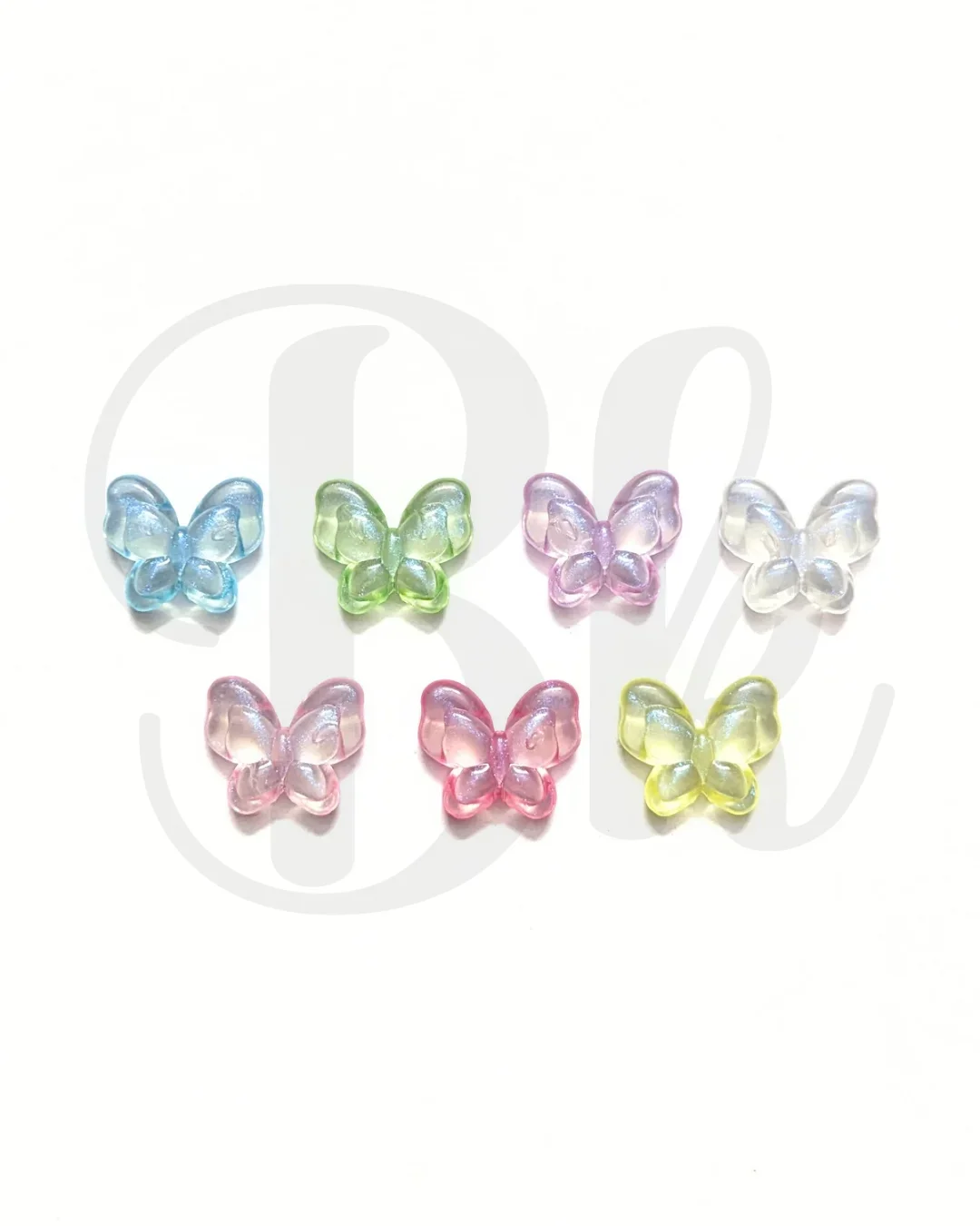 Acrylic Butterfly Charms