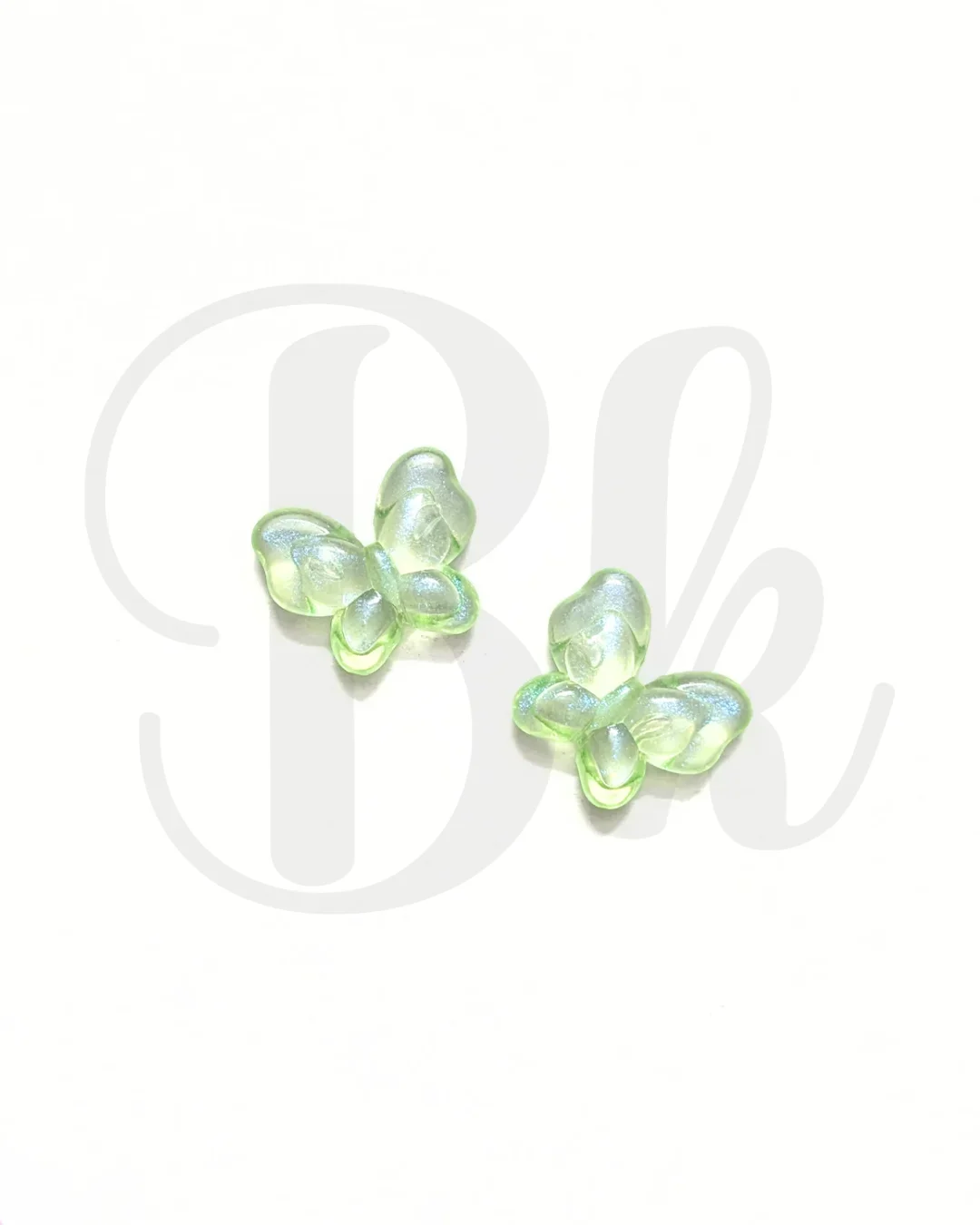 Acrylic Butterfly Beads