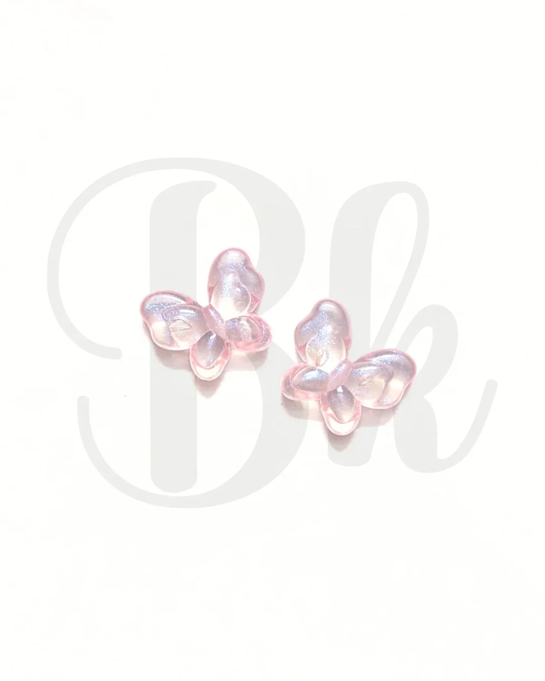 Acrylic Butterfly Beads