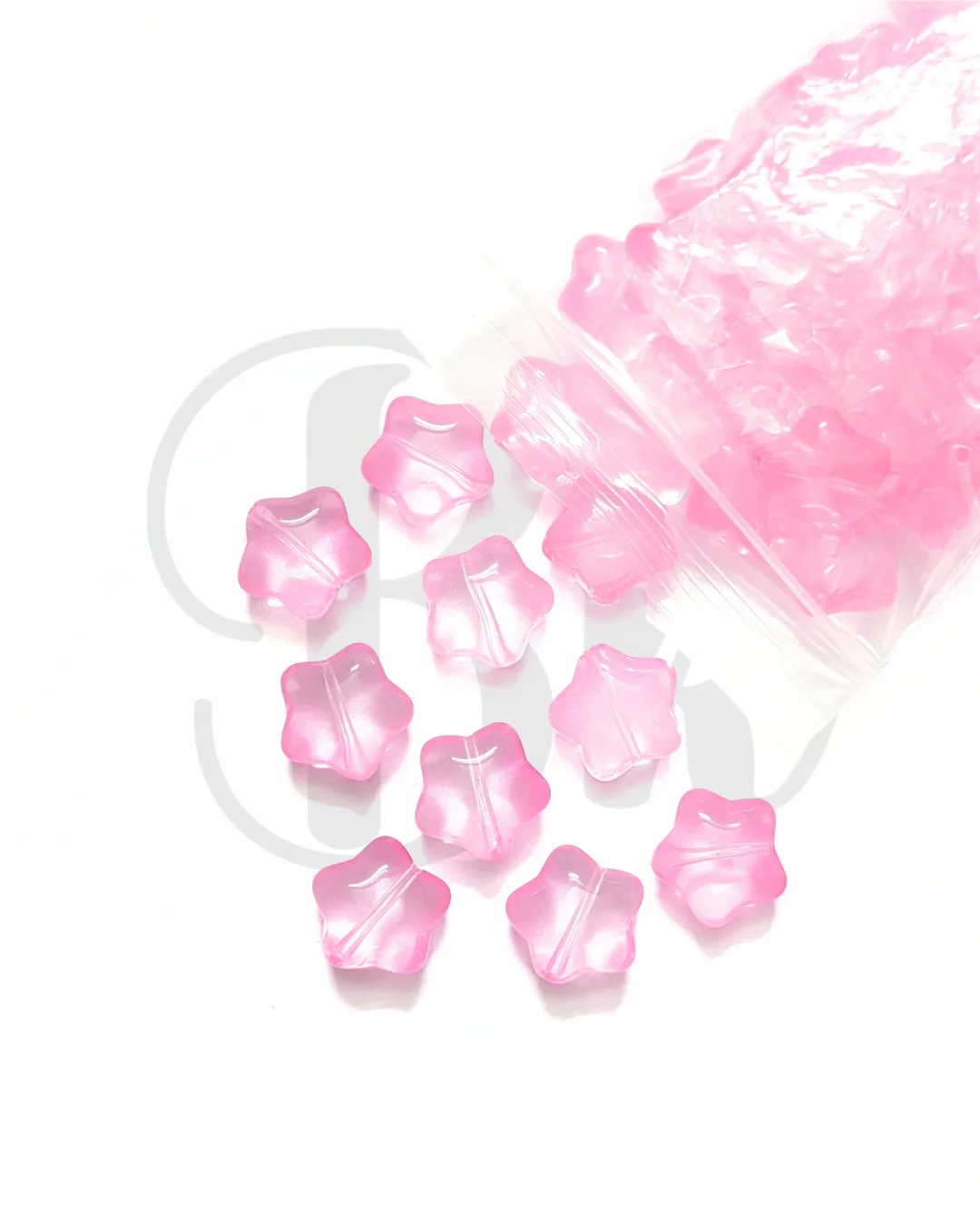 Big Star Glass Beads