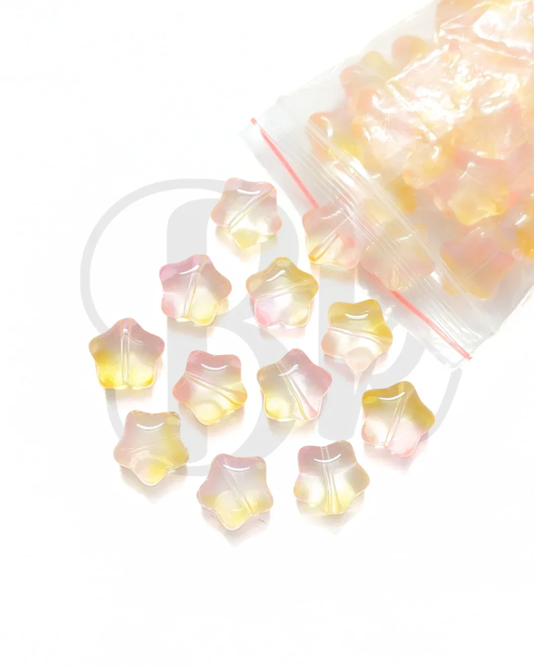 Big Star Glass Beads