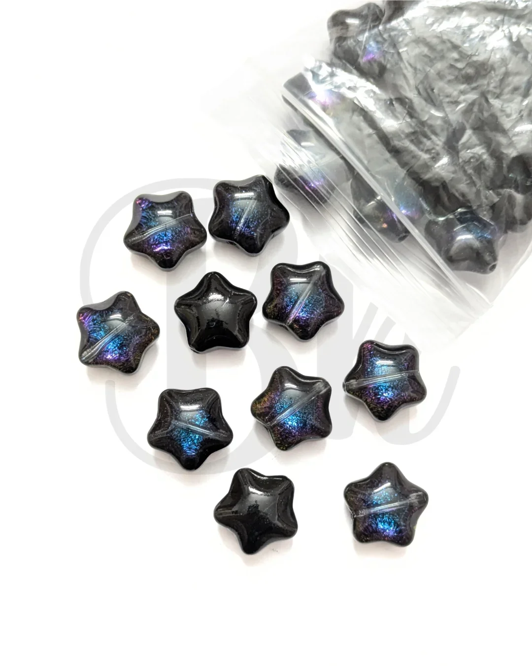 Big Star Glass Beads
